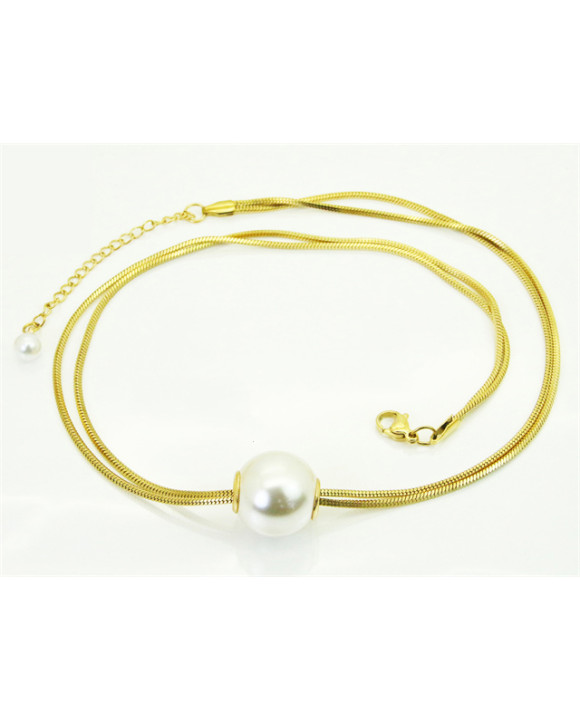 Dámsky náhrdelník s perlami-318061-20