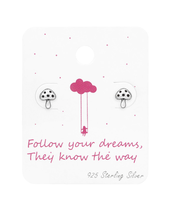 Strieborné náušnice HRÍBIK-294530-20