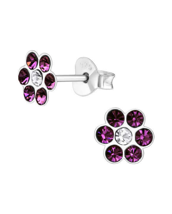 Strieborné KVETINKY-294553-20