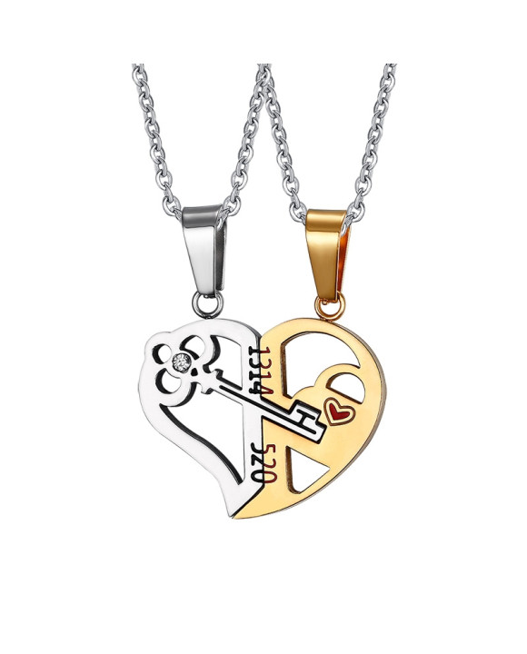 Oceľový náhrdelník