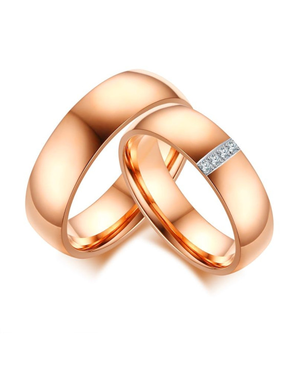 Dámska oceľová obrúčka