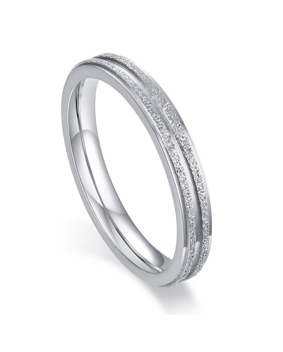 Dámska oceľová obrúčka-266323-20