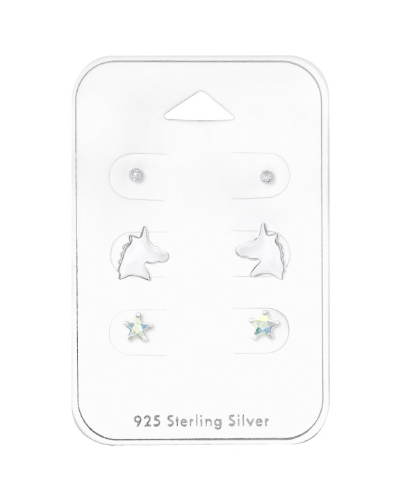 Detský set náušníc jednorožec-231099-20