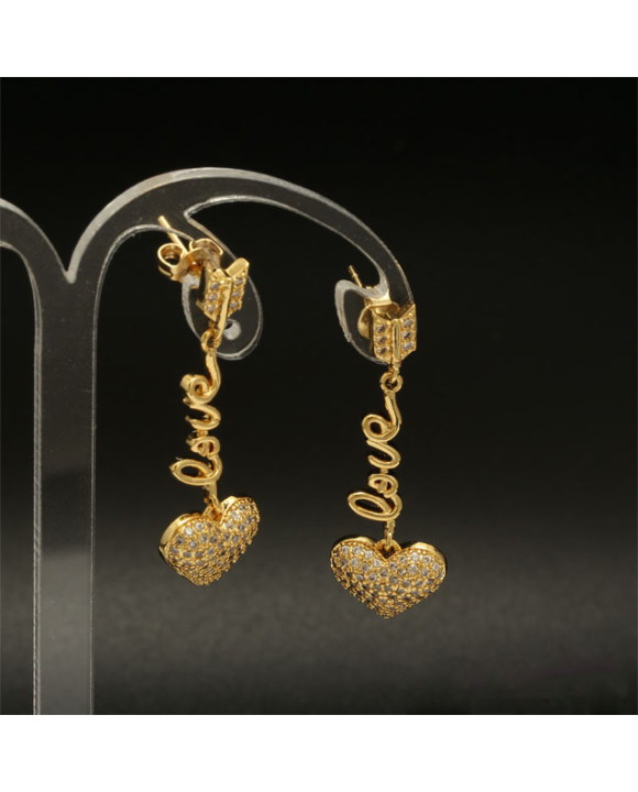 Dámske pozlátené náušnice-273764-20