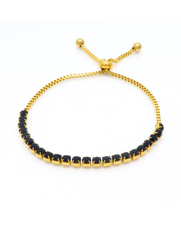 Dámsky pozlátený oceľový náramok-274980-20