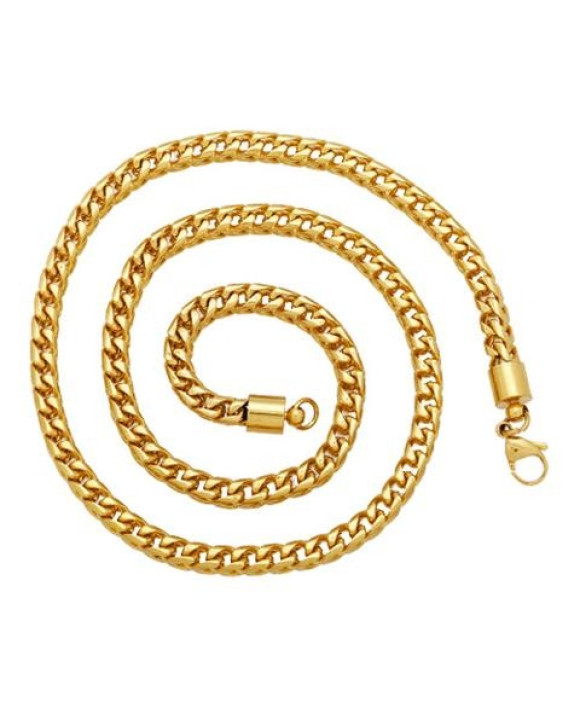 Pánsky pozlátený náhrdelník-163775-20