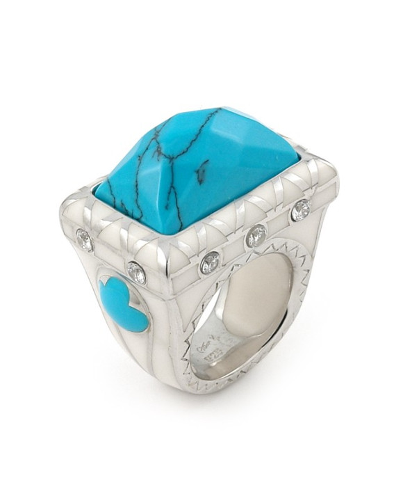 Exkluzívny strieborný prsteň