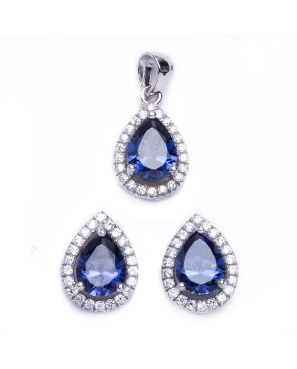 Dámska strieborná súprava-257343-20