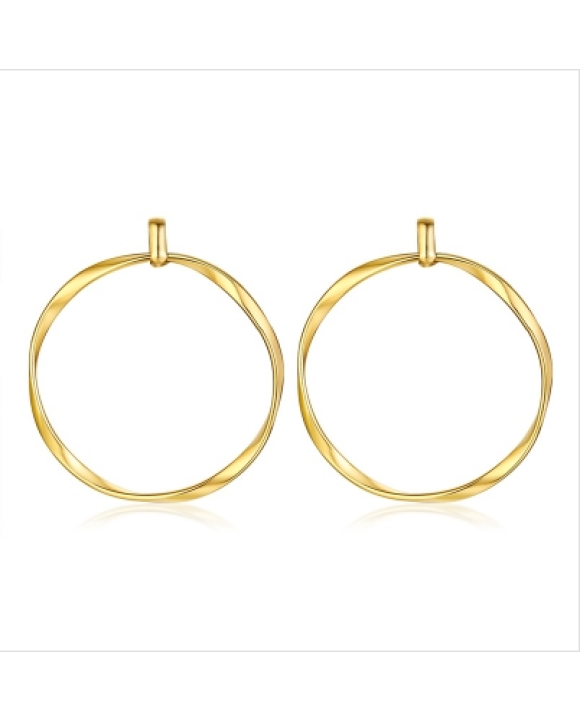 Dámske pozlátené náušnice-192368-20