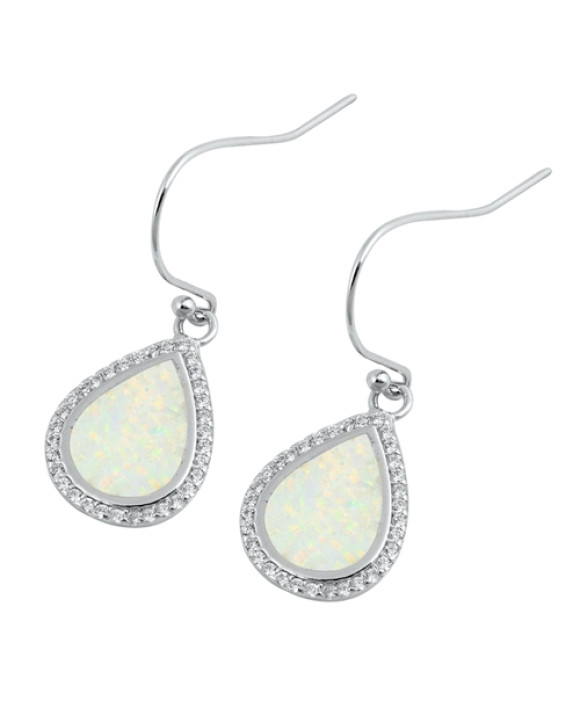 Strieborné opálové náušnice-164462-20