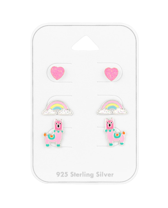 Set strieborných náušníc mix-294766-20