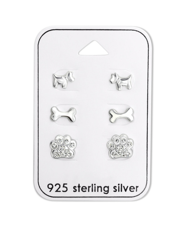 Set strieborných náušníc-294724-20