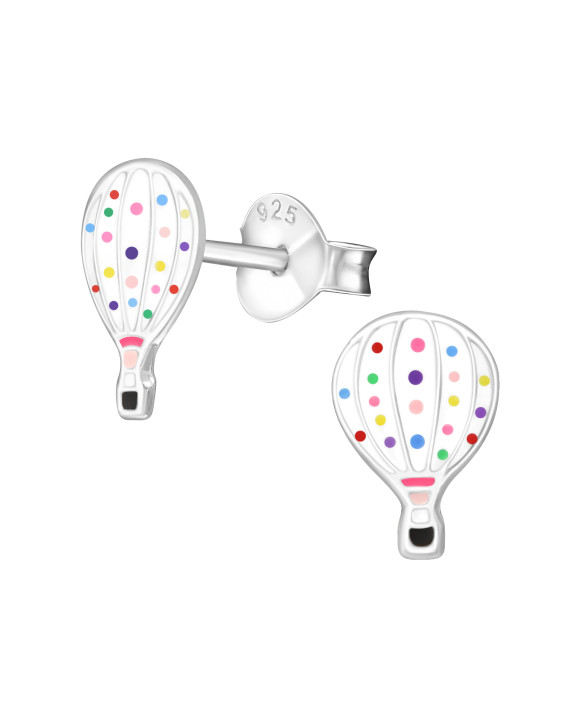 Strieborné náušnice balón-294554-20