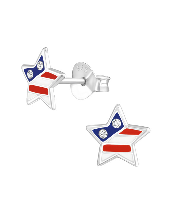 Strieborné náušnice hviezda-231936-20