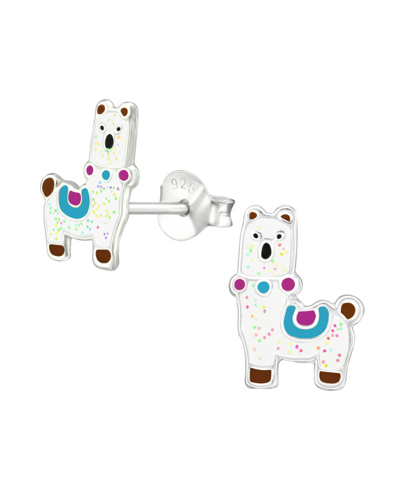 Strieborné náušnice lama-294630-20