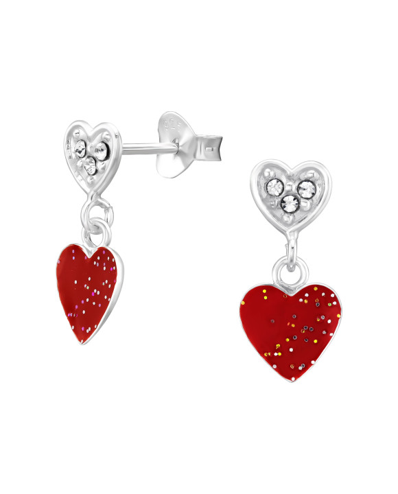 Strieborné visiace srdiečka-294569-20