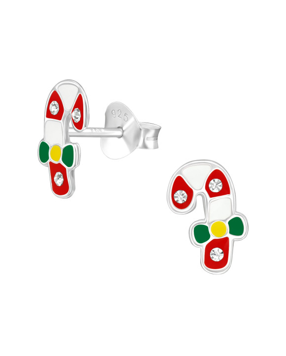 Strieborné náušnice Vianoce-294918-20