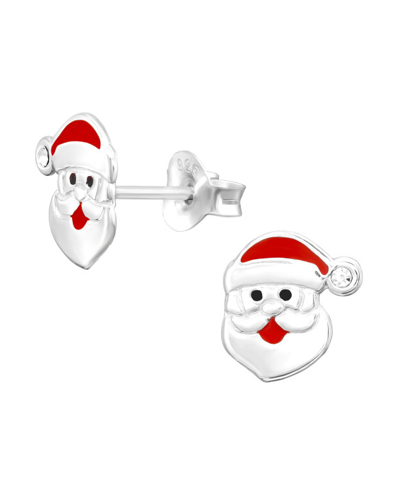 Strieborné náušnice Vianoce-295033-20