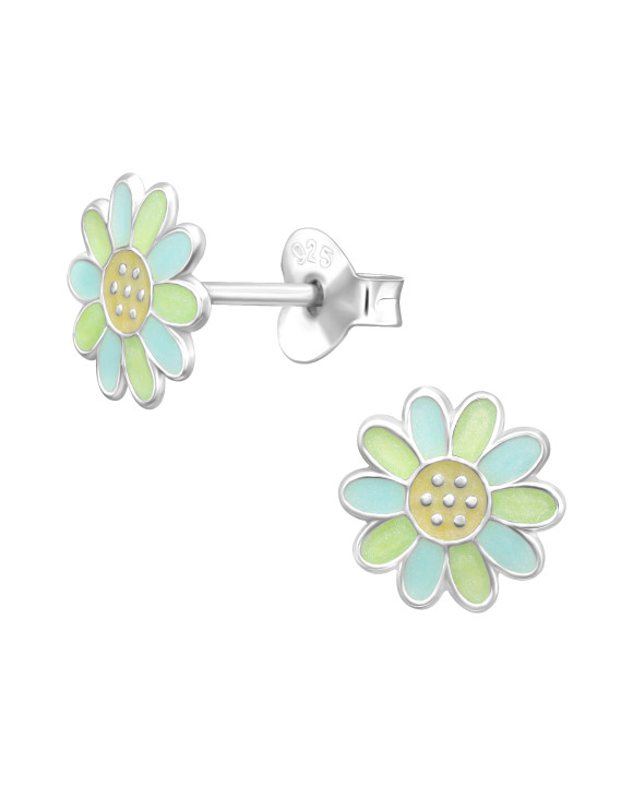 Strieborné náušnice kvietok-313532-20