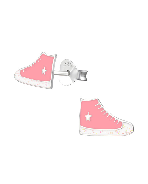 Detské strieborné náušnice tenisky-232044-20