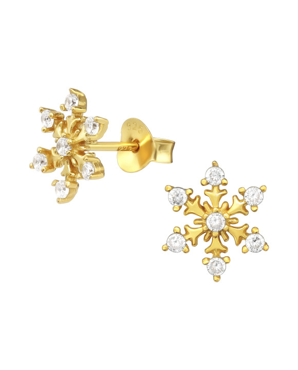 Strieborné náušnice Vianoce-294925-20