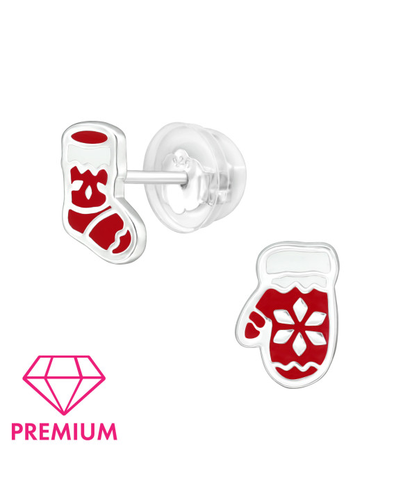 Strieborné náušnice Vianoce-294891-20