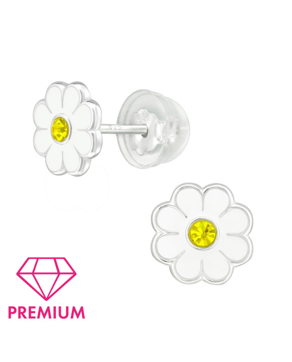 Strieborné náušnice kvietok-271540-20