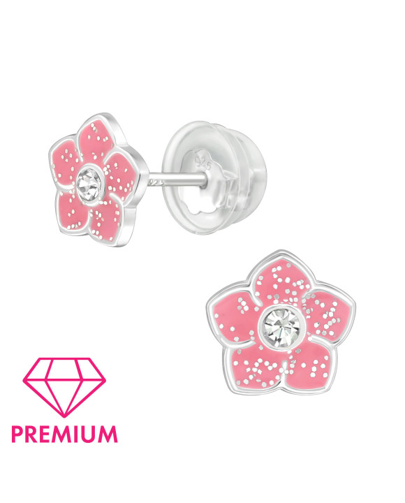 Strieborné náušnice KVET-294535-20