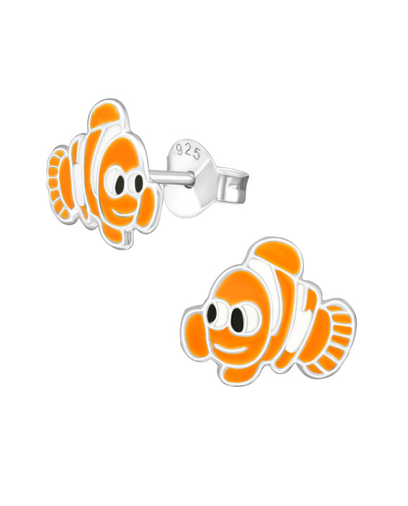 Detské strieborné náušnice Nemo-201963-20