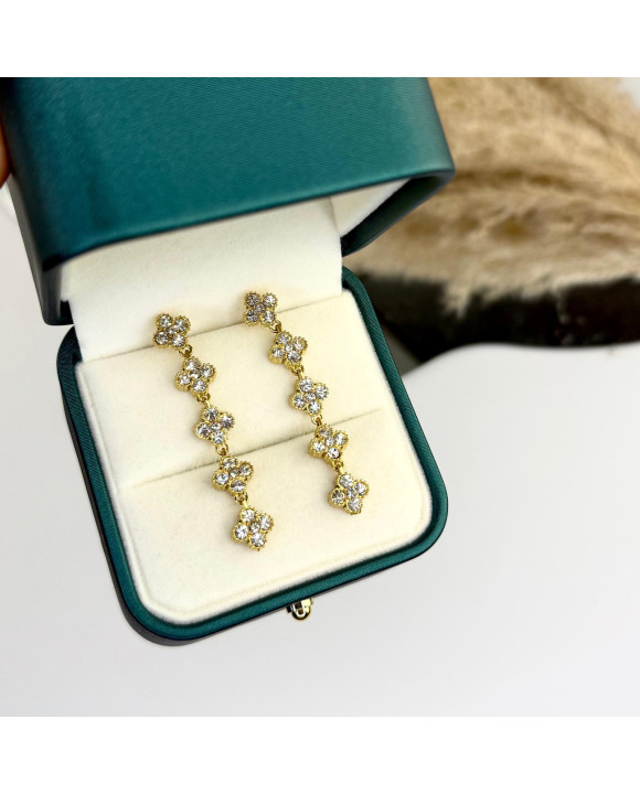 Dámske oceľové náušnice visiace-321554-20