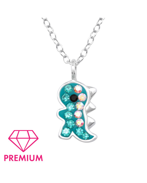 Strieborný náhrdelník dino-313457-20