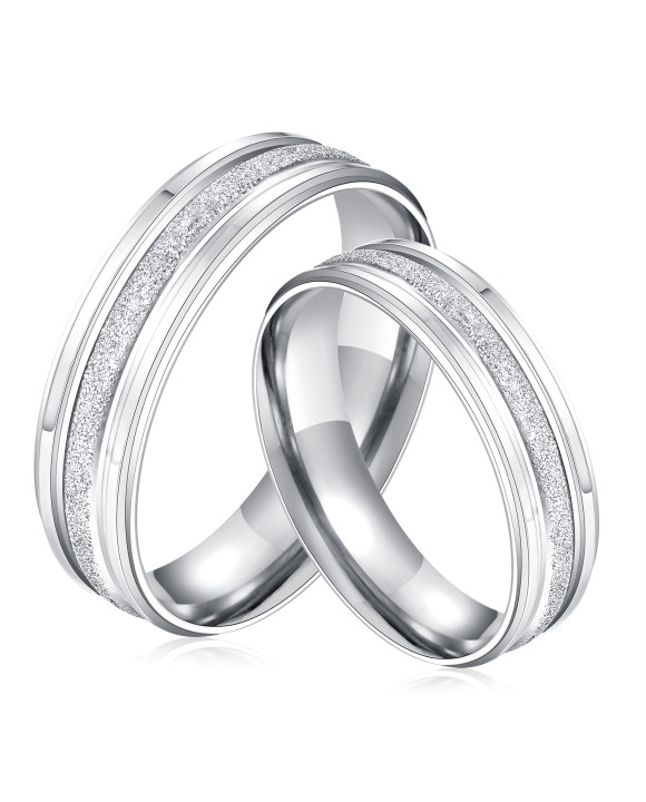 Pánska oceľová obrúčka