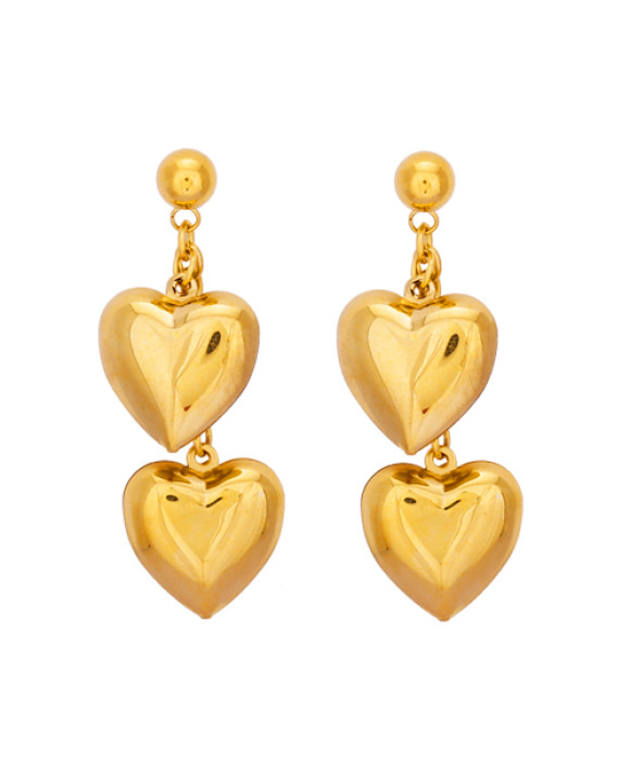 Dámske pozlátené náušnice-195167-20