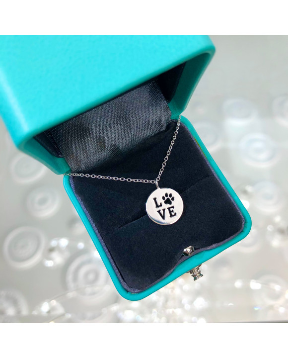 Strieborný náhrdelník LOVE-271792-20