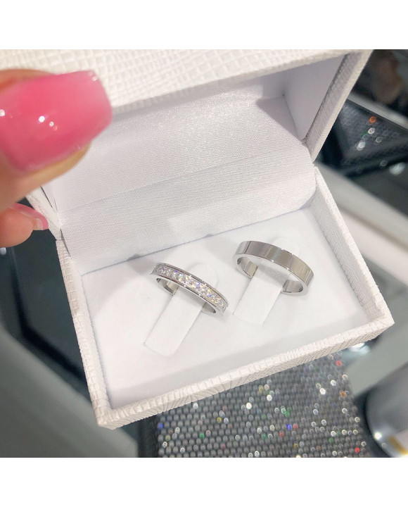 Pánska oceľová obrúčka-213801-20