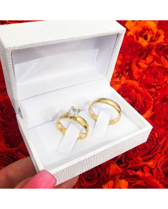 Pánska pozlátená obrúčka-213848-20