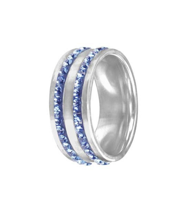 Dámsky oceľový prsteň