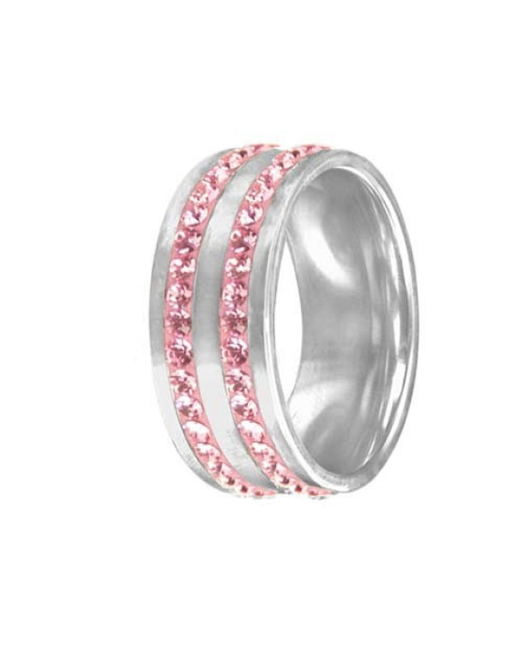 Dámsky oceľový prsteň