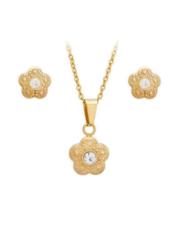 Dámska pozlátená súprava-195644-20
