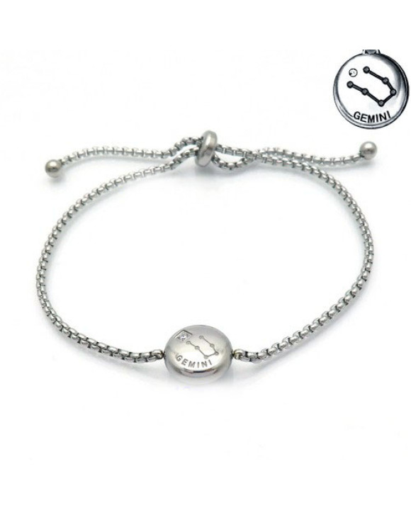 Oceľový náramok súhvezdie Býk-195873-20