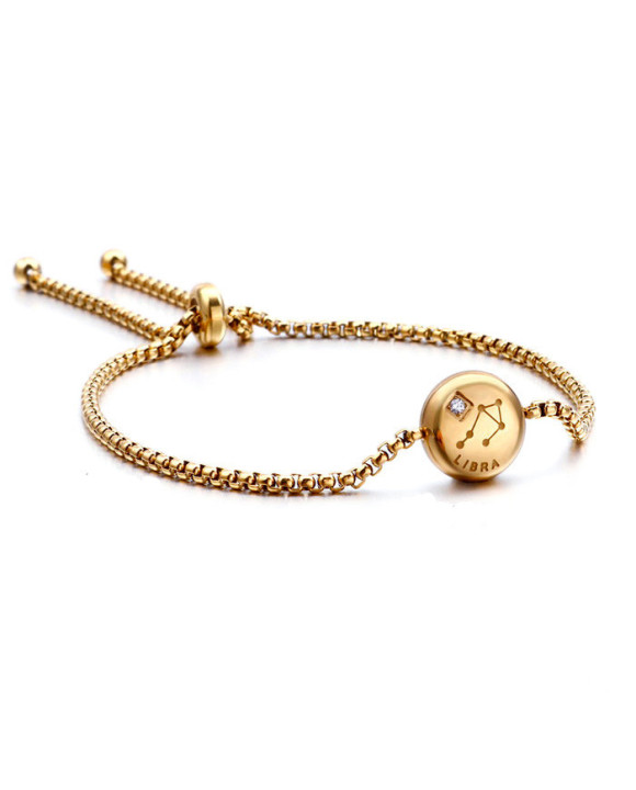 Dámsky oceľový náramok zverokruh Váhy-254416-20