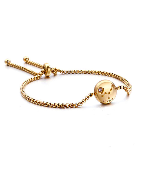 Dámsky oceľový náramok zverokruh Panna-254425-20