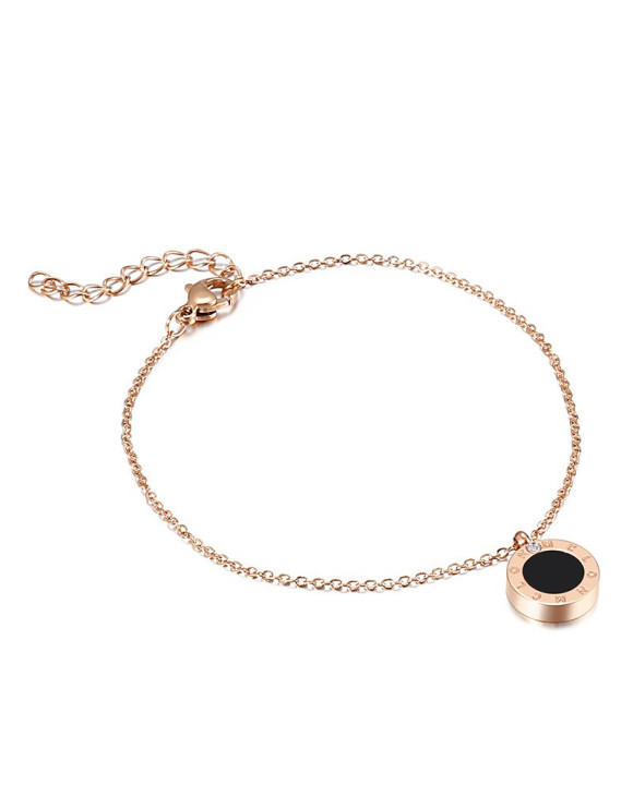 Dámsky oceľový náramok s príveskom-316269-20