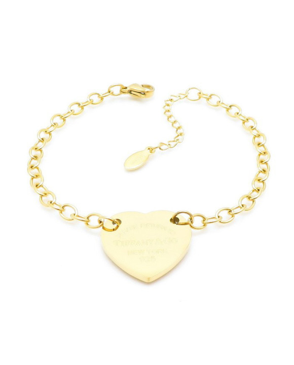 Dámsky oceľový náramok s príveskom TIFF-316270-20