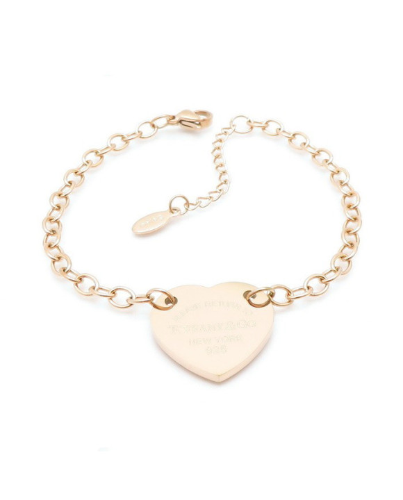 Dámsky oceľový náramok s príveskom TIFF-316272-20