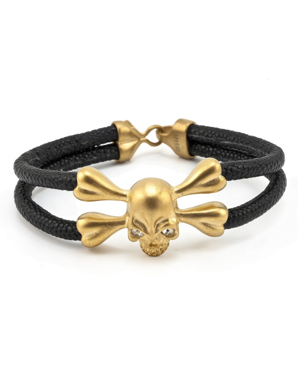 Pánsky náramok - lebka