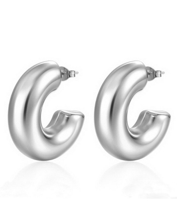 Oceľové náušnice kruhy-315947-20