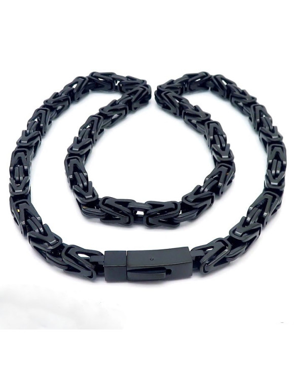 Počiernená oceľová retiazka-292654-20