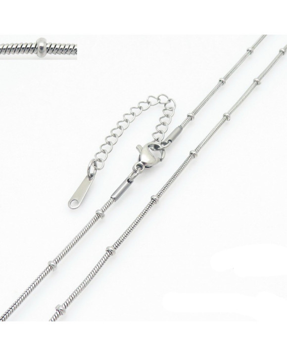 Dámska oceľová retiazka-315895-20