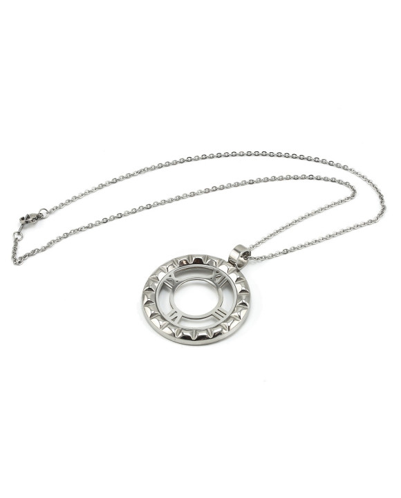 Oceľový prívesok s retiazkou